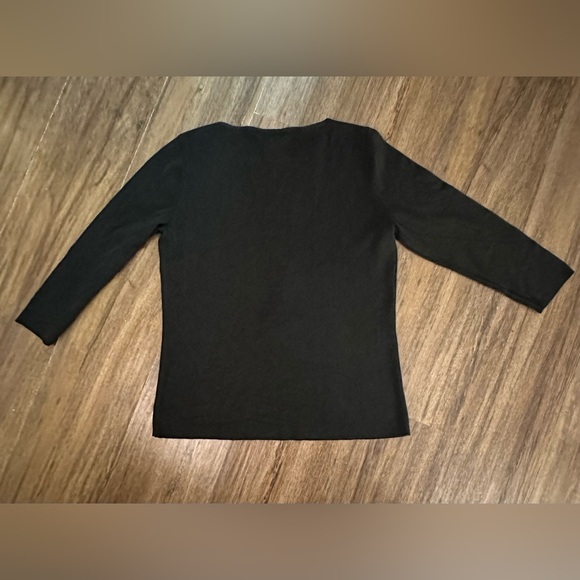 CUTE Sweaterworks Sparkly Sequin Champagne Glass Sweater. Size L. - Picture 4 of 8